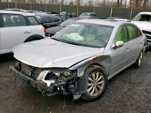 KMHFC46F27A244141 - 2007 HYUNDAI AZERA SE SILVER photo 2