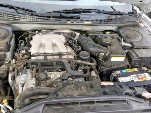 KMHFC46F27A244141 - 2007 HYUNDAI AZERA SE SILVER photo 7