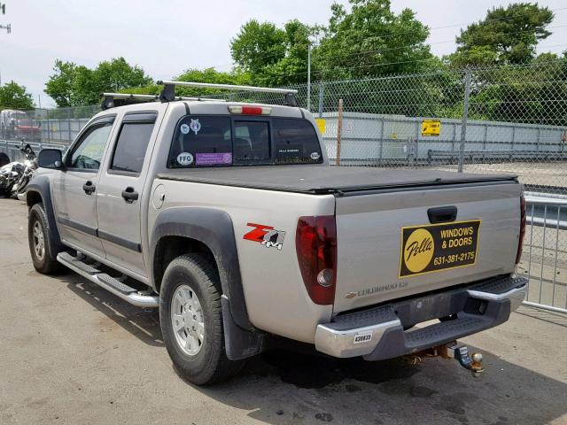 1GCDT136958224522 - 2005 CHEVROLET COLORADO SILVER photo 3