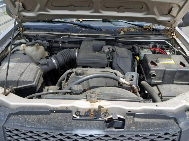 1GCDT136958224522 - 2005 CHEVROLET COLORADO SILVER photo 7