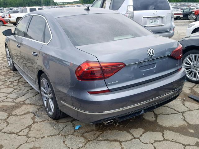 1VWDT7A30HC076125 - 2017 VOLKSWAGEN PASSAT R-L 灰色 照片 3