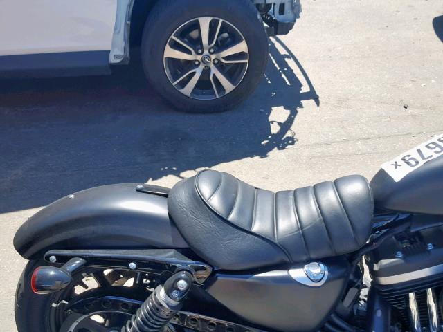 1HD4LE212KC414599 - 2019 HARLEY-DAVIDSON XL883 N BLACK photo 6