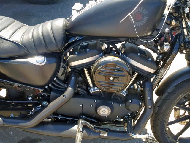 1HD4LE212KC414599 - 2019 HARLEY-DAVIDSON XL883 N BLACK photo 7