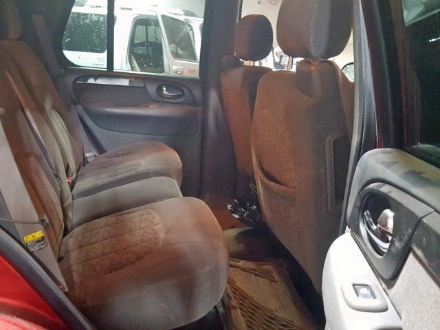 1GKDT13S632313871 - 2003 GMC ENVOY RED photo 6