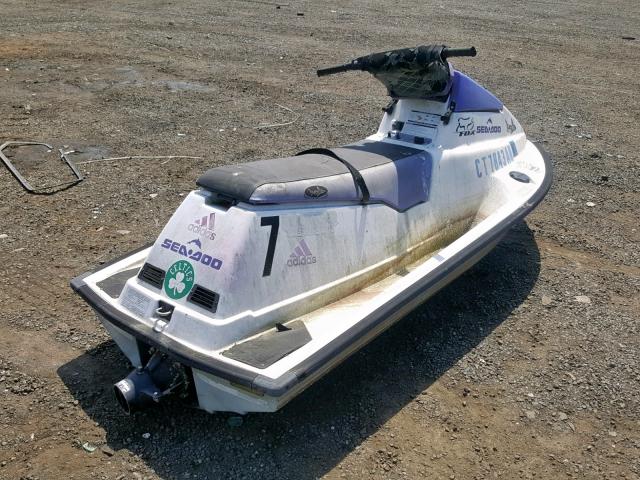 ZZN03824C292 - 1992 BOMBARDIER SEADOO WHITE photo 4