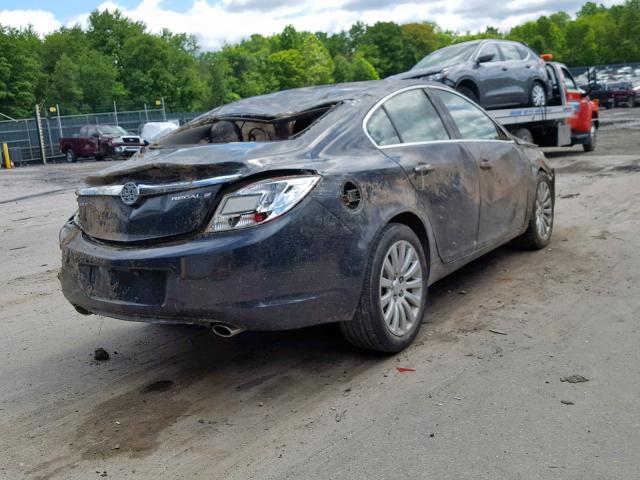 2G4GS5EV6C9214880 - 2012 BUICK REGAL PREM GRAY photo 4