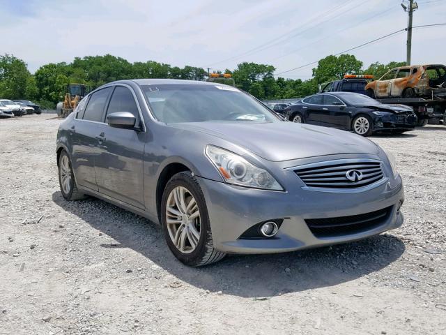 JN1CV6APXCM620982 - 2012 INFINITI G37 BASE GRAY photo 1