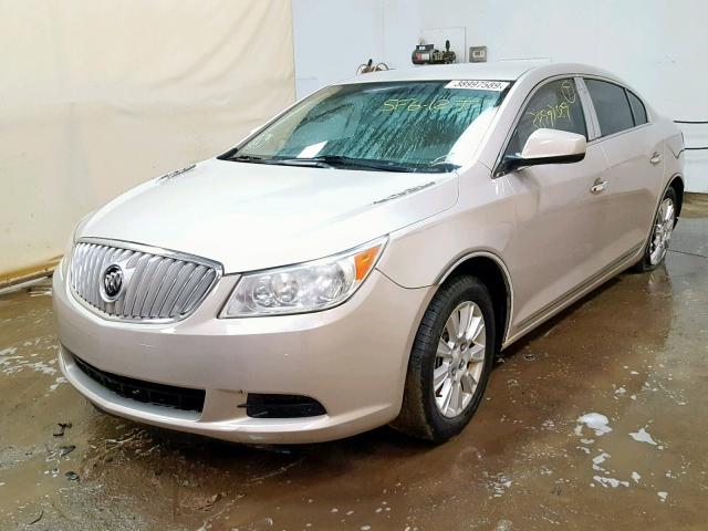 1G4GB5EG4AF228881 - 2010 BUICK LACROSSE C TAN photo 2