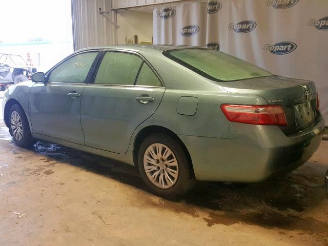 4T1BE46K77U538753 - 2007 TOYOTA CAMRY NEW GREEN photo 3