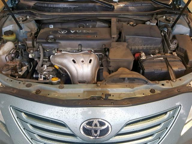 4T1BE46K77U538753 - 2007 TOYOTA CAMRY NEW GREEN photo 7