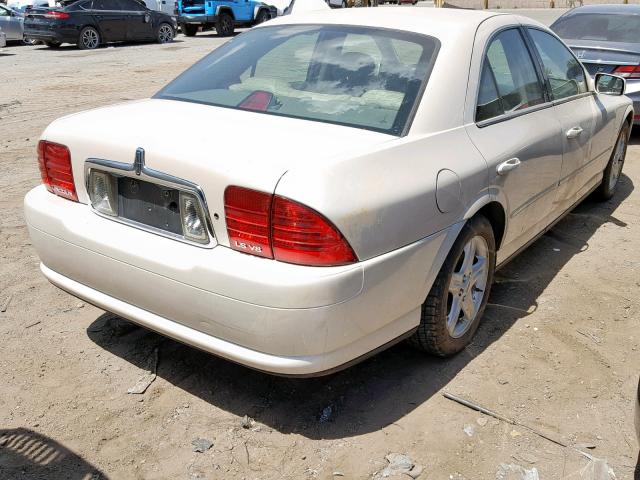 1LNHM87A51Y657623 - 2001 LINCOLN LS TAN photo 4