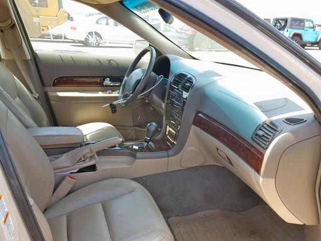 1LNHM87A51Y657623 - 2001 LINCOLN LS TAN photo 5