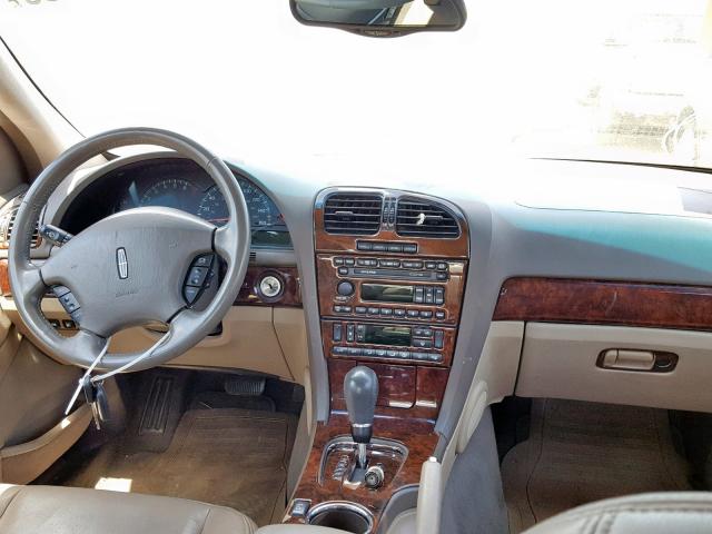 1LNHM87A51Y657623 - 2001 LINCOLN LS TAN photo 9