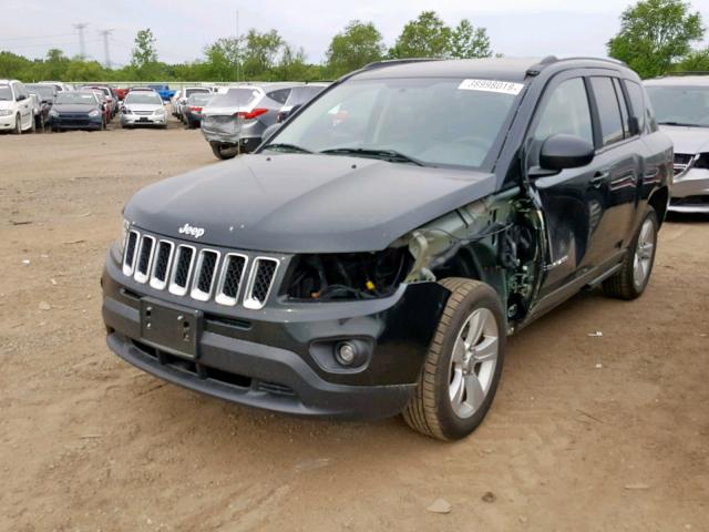 1C4NJCBB3DD213137 - 2013 JEEP COMPASS SP 黑色 照片 2