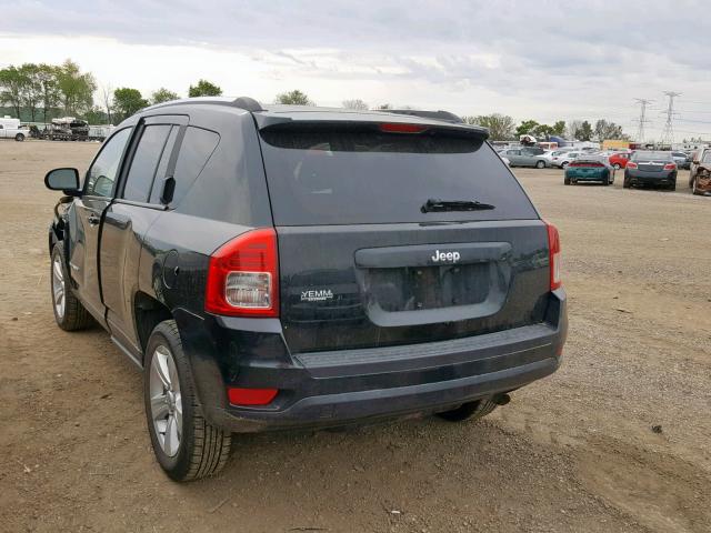 1C4NJCBB3DD213137 - 2013 JEEP COMPASS SP 黑色 照片 3