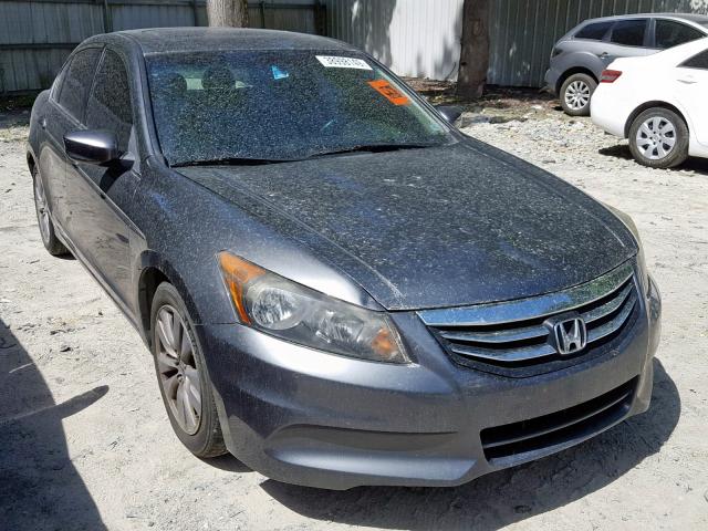 1HGCP2F83BA018928 - 2011 HONDA ACCORD EXL CHARCOAL photo 1