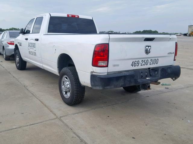 3C6TR5HT6DG593953 - 2013 RAM 2500 ST WHITE photo 3