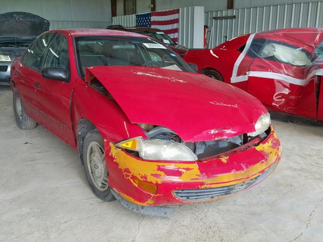 1G1JF52T9W7180367 - 1998 CHEVROLET CAVALIER L RED photo 1