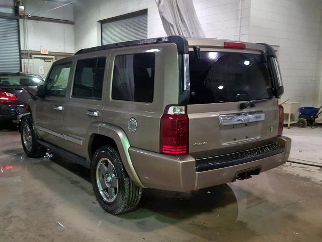 1J8HG48N56C144004 - 2006 JEEP COMMANDER 棕色 照片 3