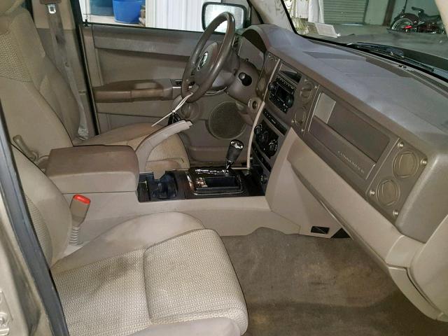 1J8HG48N56C144004 - 2006 JEEP COMMANDER 棕色 照片 5