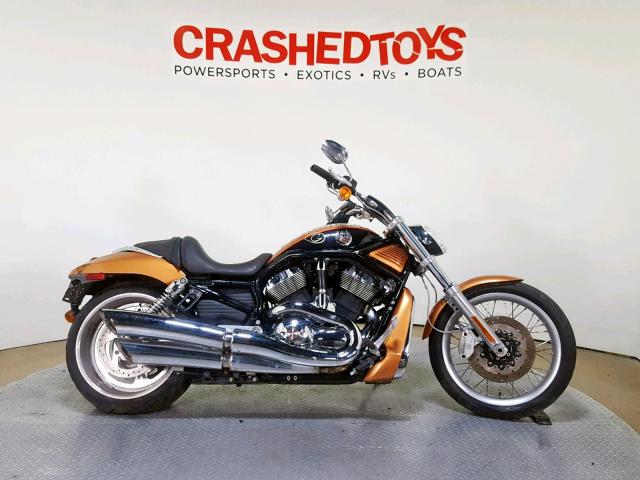 1HD1HFH418K803793 - 2008 HARLEY-DAVIDSON VRSCAW 105 ORANGE photo 1