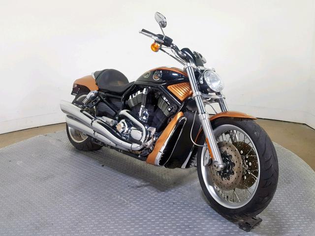 1HD1HFH418K803793 - 2008 HARLEY-DAVIDSON VRSCAW 105 ORANGE photo 2