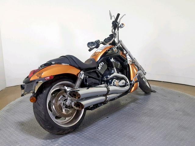 1HD1HFH418K803793 - 2008 HARLEY-DAVIDSON VRSCAW 105 ORANGE photo 8