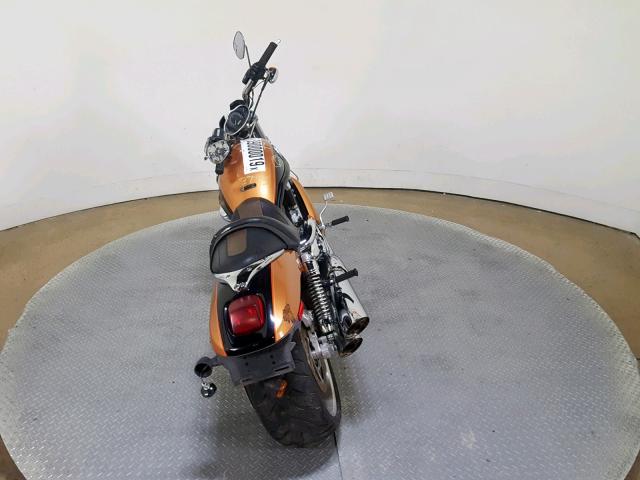 1HD1HFH418K803793 - 2008 HARLEY-DAVIDSON VRSCAW 105 ORANGE photo 9