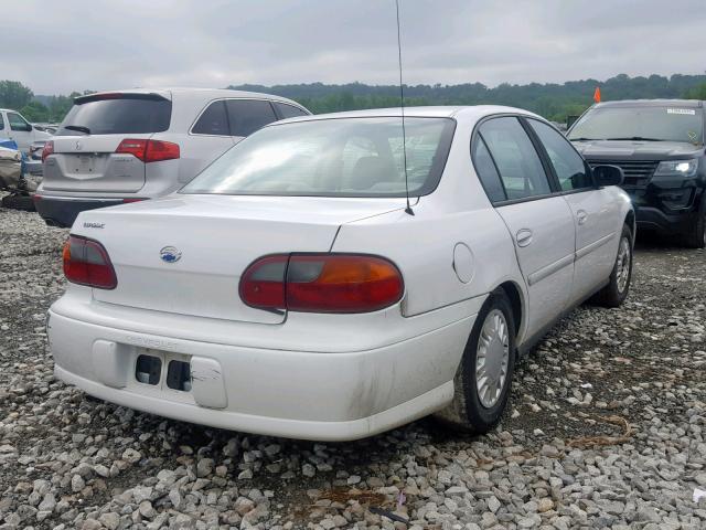 1G1ND52F04M605846 - 2004 CHEVROLET CLASSIC WHITE photo 4