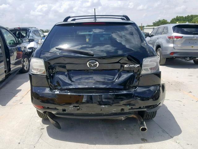 JM3ER2A59B0399454 - 2011 MAZDA CX-7 BLACK photo 9