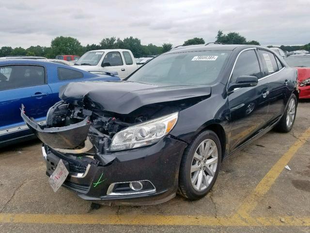 1G11F5SL2FF125846 - 2015 CHEVROLET MALIBU LTZ შავი ფოტო 2