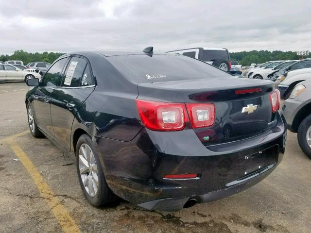 1G11F5SL2FF125846 - 2015 CHEVROLET MALIBU LTZ შავი ფოტო 3