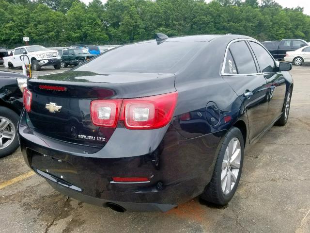 1G11F5SL2FF125846 - 2015 CHEVROLET MALIBU LTZ შავი ფოტო 4