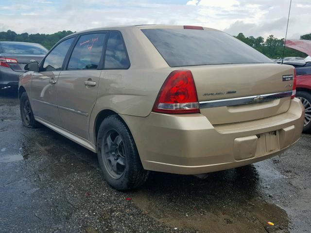 1G1ZT61856F288814 - 2006 CHEVROLET MALIBU MAX ოქროსფერი ფოტო 3