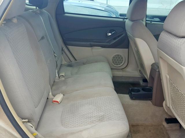 1G1ZT61856F288814 - 2006 CHEVROLET MALIBU MAX ოქროსფერი ფოტო 6