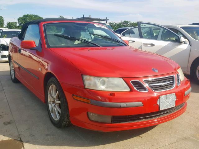 YS3FD79YX46008117 - 2004 SAAB 9-3 ARC RED photo 1