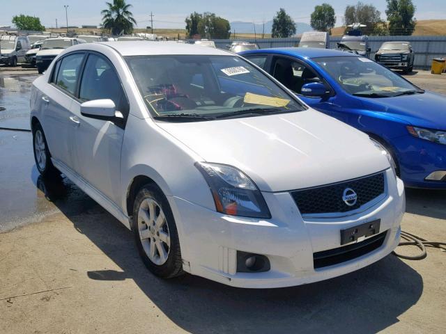 3N1AB6AP1BL719537 - 2011 NISSAN SENTRA 2.0 WHITE photo 1