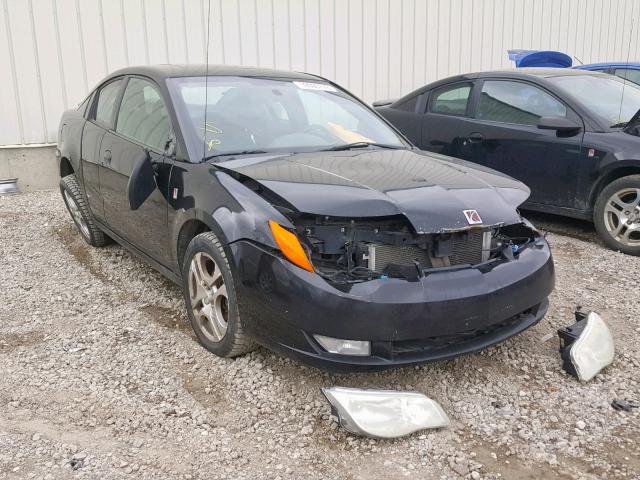 1G8AW12F44Z196840 - 2004 SATURN ION LEVEL BLACK photo 1