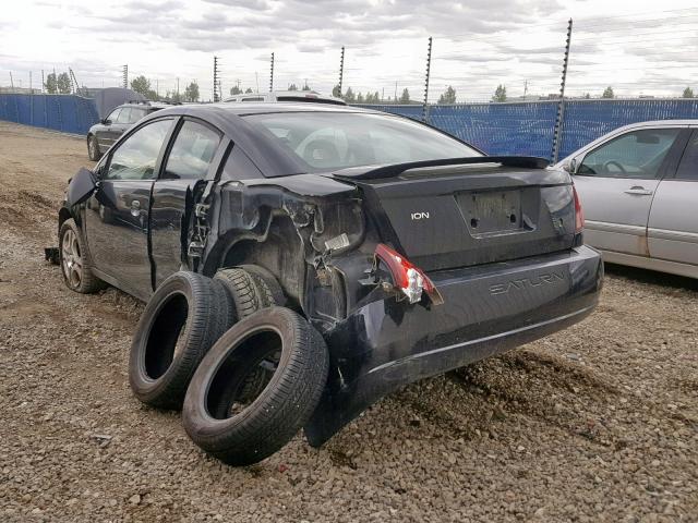 1G8AW12F44Z196840 - 2004 SATURN ION LEVEL BLACK photo 3