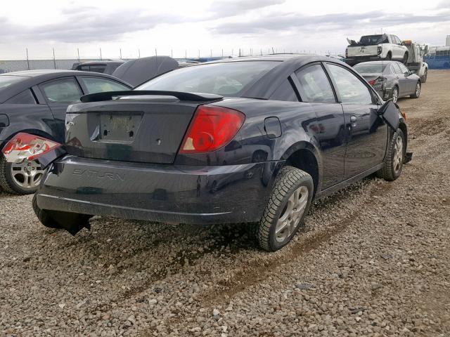 1G8AW12F44Z196840 - 2004 SATURN ION LEVEL BLACK photo 4