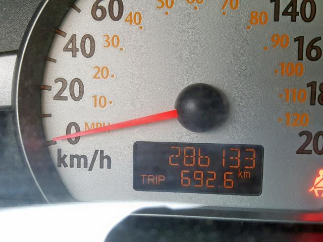 1G8AW12F44Z196840 - 2004 SATURN ION LEVEL BLACK photo 8