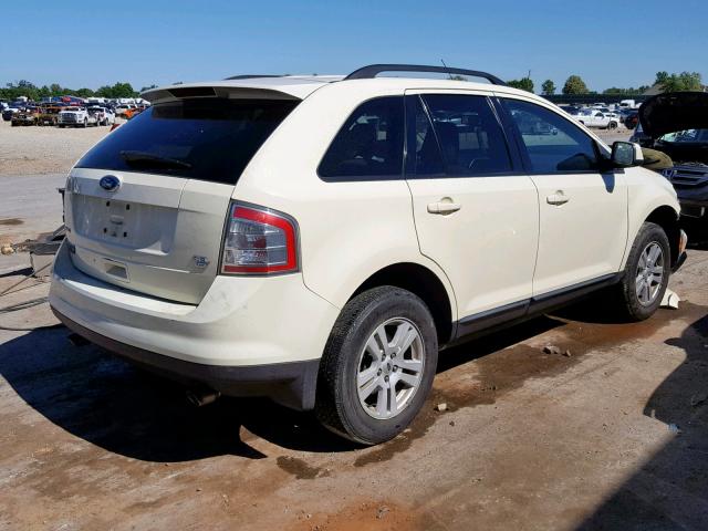 2FMDK48CX8BA92029 - 2008 FORD EDGE SEL TAN photo 4