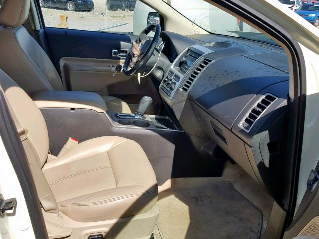 2FMDK48CX8BA92029 - 2008 FORD EDGE SEL TAN photo 5