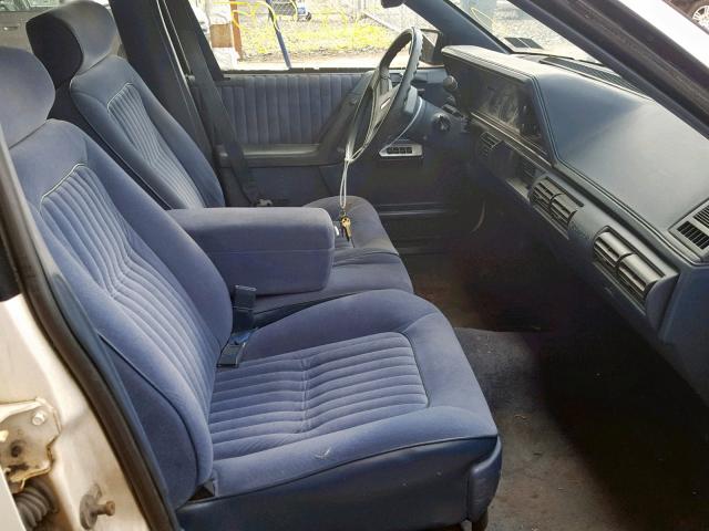 1G3AM54N3N6351890 - 1992 OLDSMOBILE CUTLASS CI WHITE photo 5