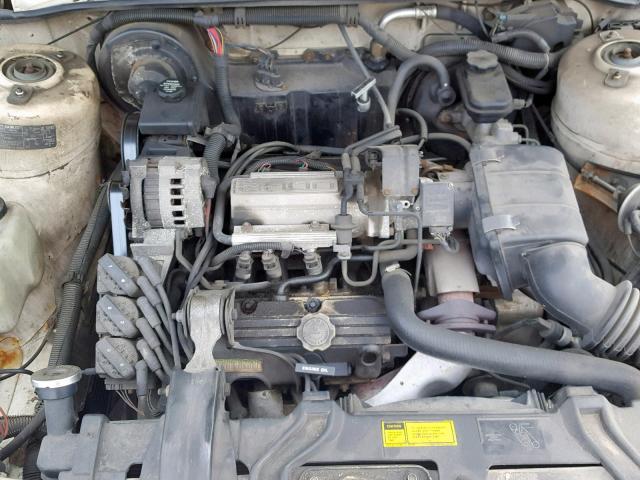 1G3AM54N3N6351890 - 1992 OLDSMOBILE CUTLASS CI WHITE photo 7