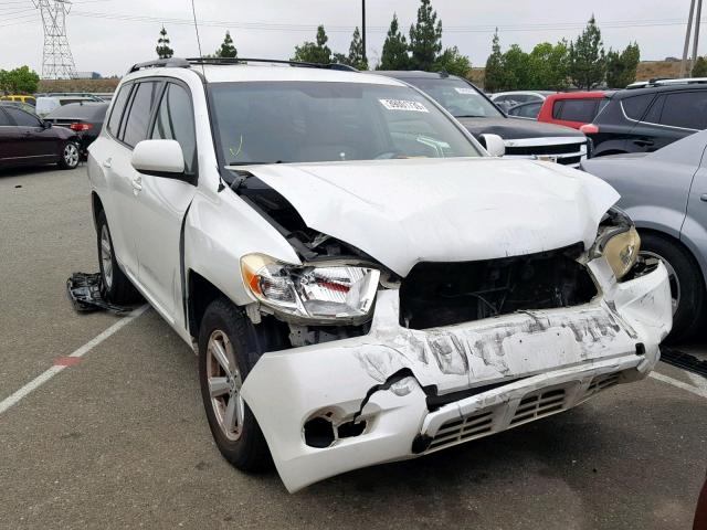 JTEDS41AX82044979 - 2008 TOYOTA HIGHLANDER WHITE photo 1