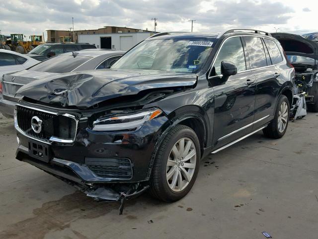 YV4A22PK0G1051629 - 2016 VOLVO XC90 T6 BLACK photo 2