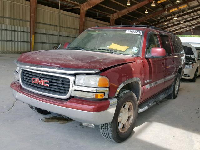 1GKEC16Z65J170927 - 2005 GMC YUKON XL C MAROON photo 2