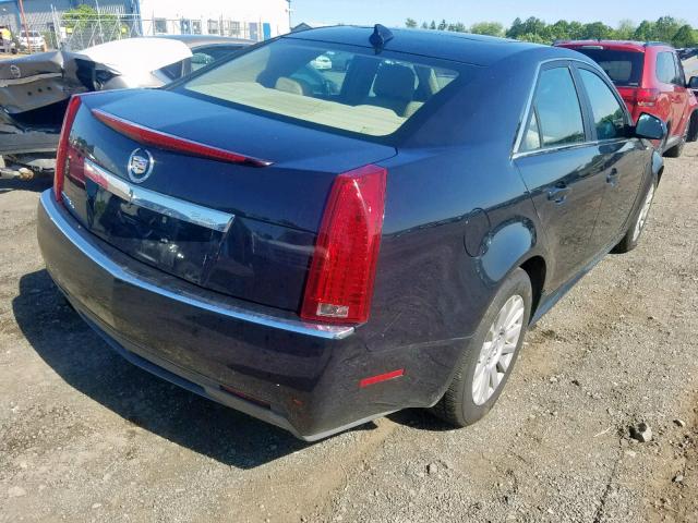 1G6DG5EYXB0137431 - 2011 CADILLAC CTS LUXURY BLACK photo 4