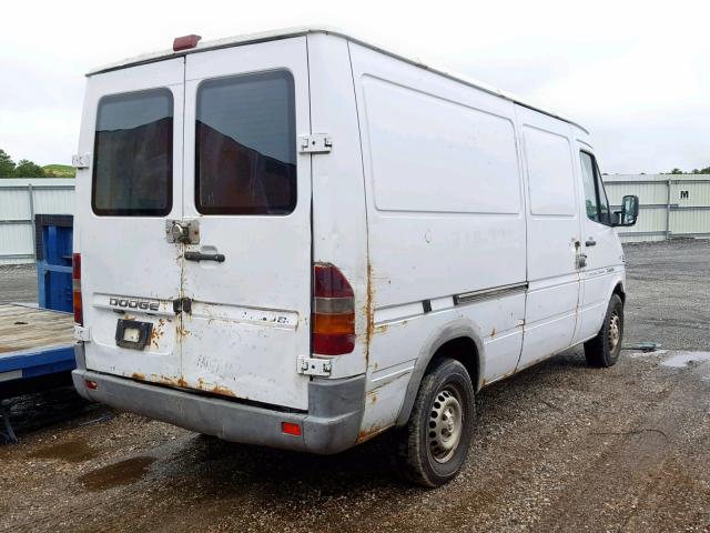 WD2PD644245610377 - 2004 SPRINTER 2500 SPRIN WHITE photo 4